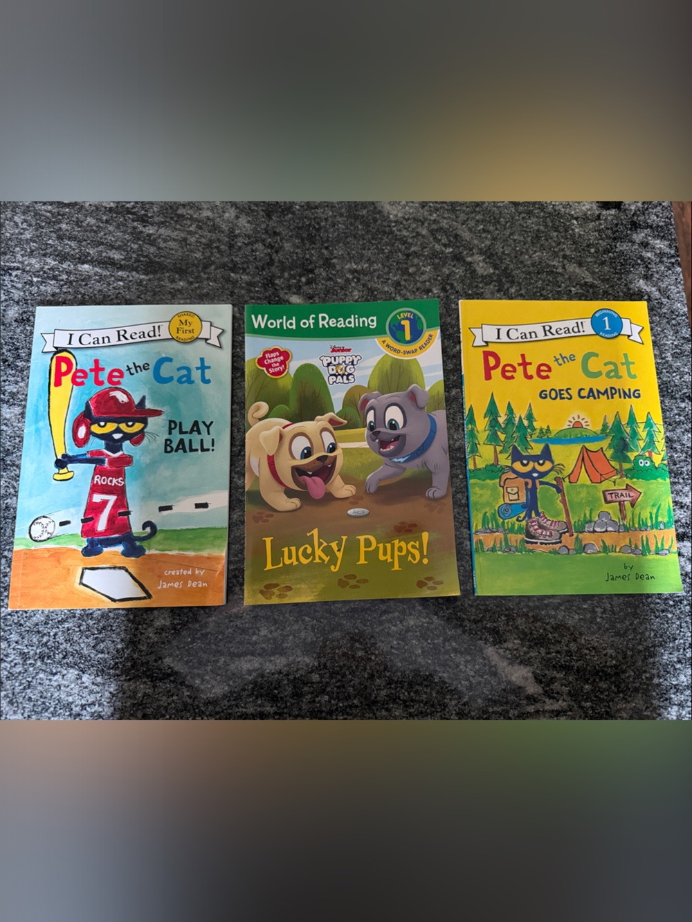 *4/$20 Pete the Cat: Play Ball! -Blue and Yellow Children's Book(selling as set)